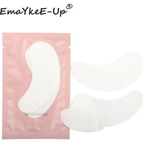200pair Eye Gel Patches For Eyelash Extensions Patches For Eyelash Extension Hydrogel Under Eye Pad Eye Lash Paper Stickers