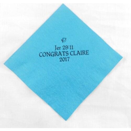 Personalized Napkins Wedding Name and Date,Baby Shower Birthday Any Text Dinner Party Printed Cocktail Beverage Luncheon Dinner