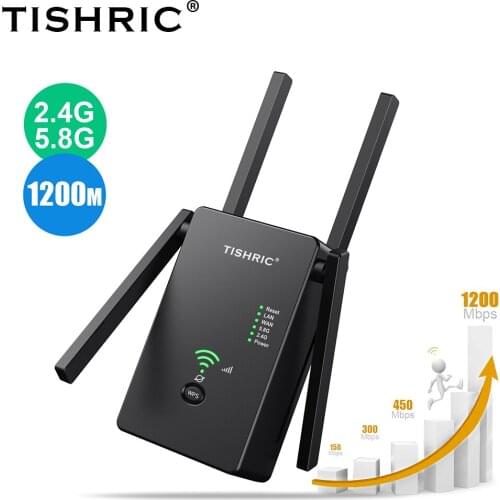 AC1200M-H 5G Wifi Repeater 1200Mbps Wifi Router 5Ghz Gigabit Router Wireless Repeater Long Range Dual Band Wifi Signal Amplifier