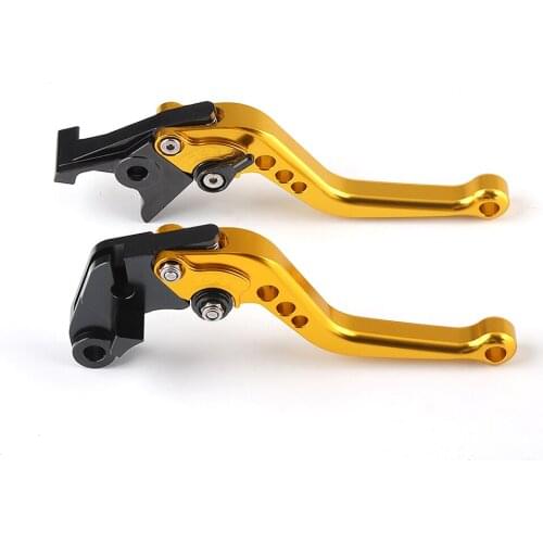 Two Alloy Motorcycle Clutch Levers are Retractable for YAMAHA Banshee 350 DT125 RE DT125 R RAPTOR 660 YFM660 RD250 A B C D E F