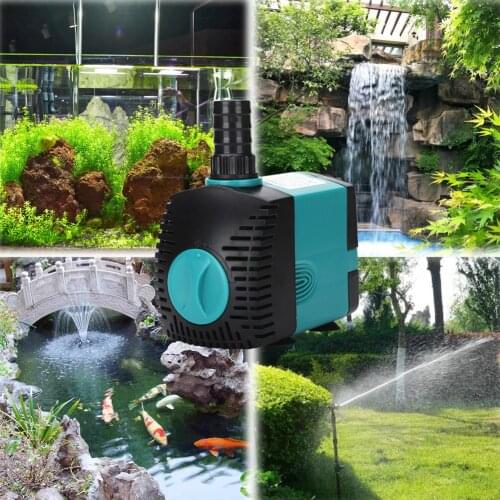 3w 6w 10w 15w 25w Ultra-quiet Submersible Water Fountain Pump Filter Manure Fish Pond Aquarium Water Pump Tank Fountain 220v240v