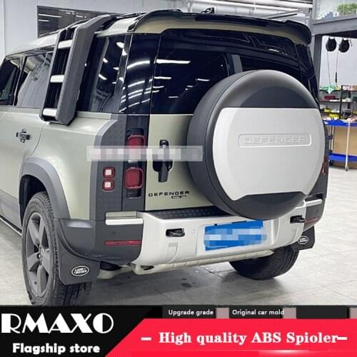 For Land Rover Defender Spoiler 2020-2021 Defender spoiler ABS Material Car Rear Wing Color Rear Spoiler A