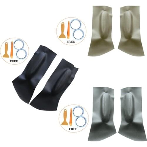 2021 New 1Pair Insert Door Panel Armrest Cover Microfiber Leather for V-W Beetle 98-10