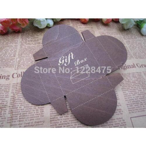 1pcs NEW Retro Zakka Style Square Box Template Gift box Maker DIY Manual stencil mould make Lovers Box