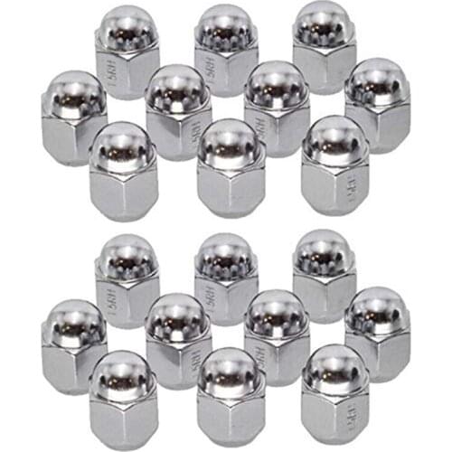 20 Pice Replacement Wheel Nut 90942-01082 M12X1.5X29.5mm Nut for Mitsubishi 2004-97 for Toyota 2019-75