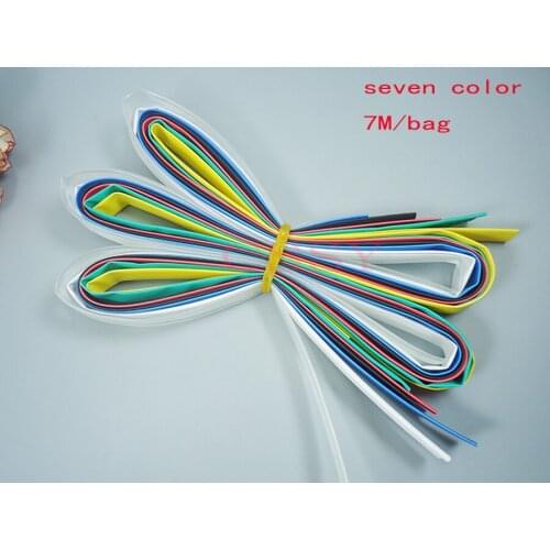 2018 new Assortment Electronic heat shrink tube ratio 2:1 wire cable wrap cable sleeves apple data line14/16/18mm