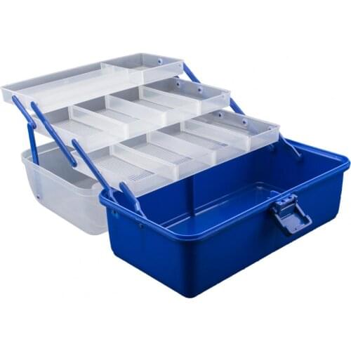 60% Discounts Hot! Portable 3/4 Layers Lure Bait Storage Box Fishhook Fishline Fishing Gear Protective Case