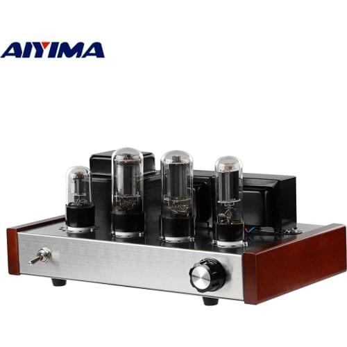 AIYIMA Tube HiFi Home Amplifiers Class A 6N9P 6P3P Vacuum Tube Amp Power Stereo Amplifier Audio DIY Sound Speaker Home Theater