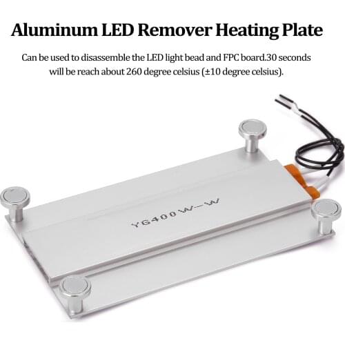 Aluminum LED Remover Heating Soldering Platform Welding BGA Station PTC Split Board Heating Plate