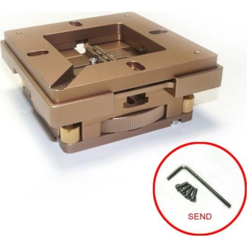 BGA Reballing Kit Soldering Station PCB Fixture 80mm 90mm Auto Lock Accurate Position Multi-Sides Adjustment Easy Operation