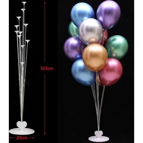 Balloon Stick Birthday Balloons Holder Column Stand Baloon Stand Birthday Party Decorations Kids Favor Baby Shower Wedding Decor