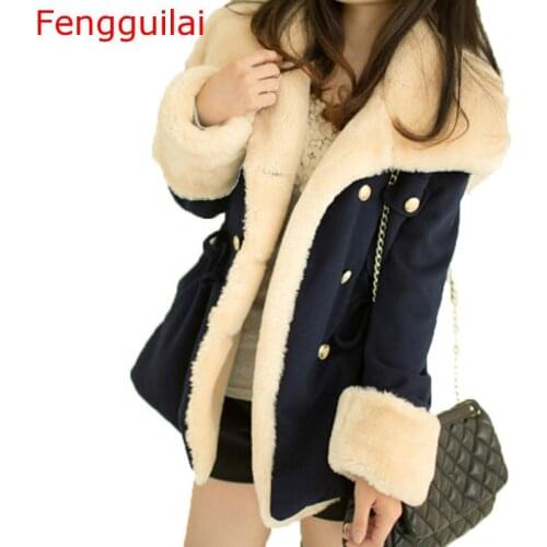 Женские пальто с мехом Fengguilai China At AliExpress