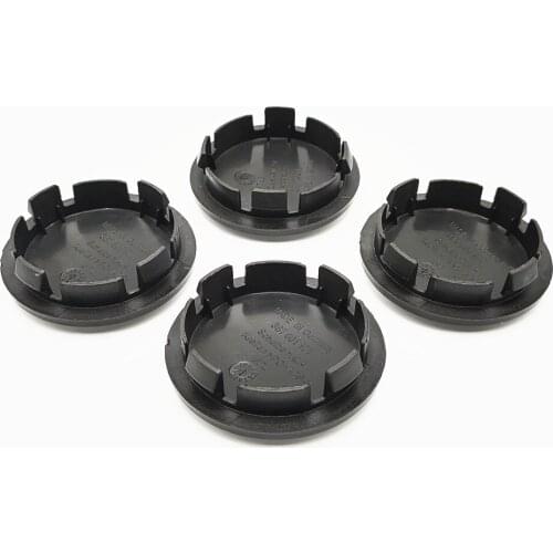 4PCS 65mm Black Car Wheel Center Caps Hub Cover 3B7601171 3B7 601 171 For Touran Beetle Golf Bora Sharan Tiguan