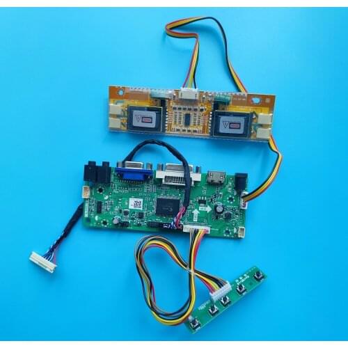 Kit for M190PW01 V3 1440X900 19" DVI VGA 30pin DIY M.NT68676 LVDS 4 lamps Controller board Driver Monitor Screen