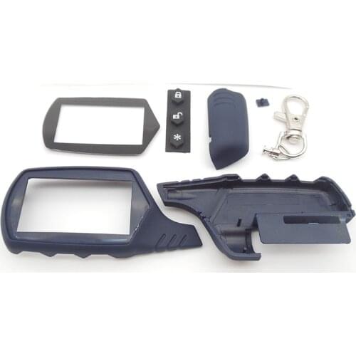 Starline A91 Key Shell Keychain Case For Russian Version Starline A91 lcd Remote Two Way Car Alarm System