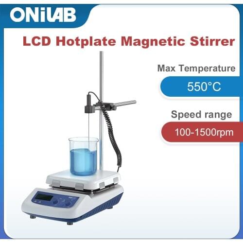 ONILAB RCT550-Pro Laboratory LCD Hotplate Magnetic Stirrer with High Quality