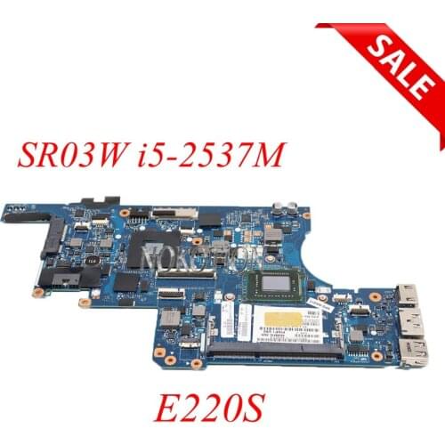 NOKOTION 04W6559 PIVP1 LA-7041P MAIN BOARD For Lenovo Thinkpad Edge E220S Laptop Motherboard SR03W I5-2537M CPU DDR3