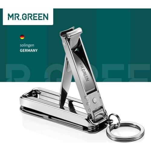 MR.GREEN Multifunctional Nail Clipper Stainless Steel Six Functions In One Nail Files bottle opener small Knife scissors