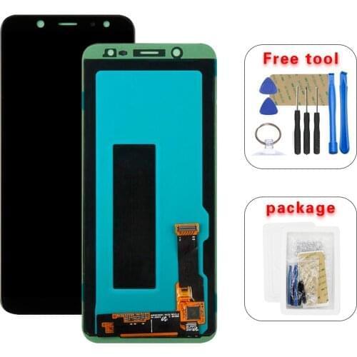 OLED LCD For Samsung Galaxy A6+ A605 SM-A605F Display LCD Screen Replacement For Samsung A605FN A605G A605GN LCD Display