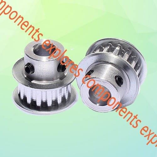 Openbuilds 3GT (GT2-3M) Timing Pulley, 20 Teeth 6.35mm Bore, 7mm teeth width,2pcs/lot