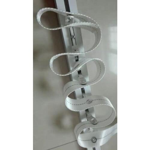 S-type wave motorized curtain rail track Dooya DT82LE chargeable built-in lithium battery window curtain