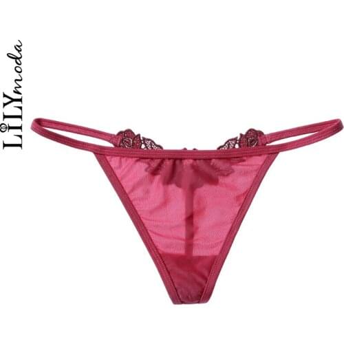 Sexy Thong Underwear Underwear Low Waist Cotton Panties Thongs lingerie Fashion Low-Rise Women Underwear Seamless Briefs