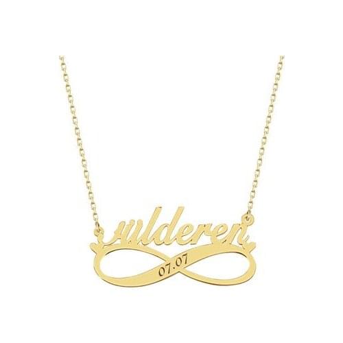 Silver Infinity Is Necklace