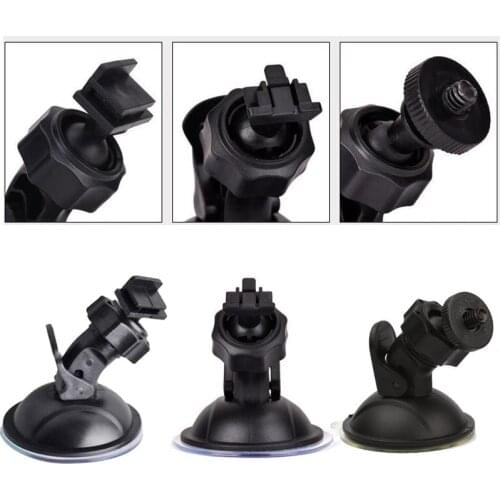 360 Degree Rotating Car DVR Holder DV GPS Camera Stand Holder Mini Suction Cup Mount Holder Car Mount Holder