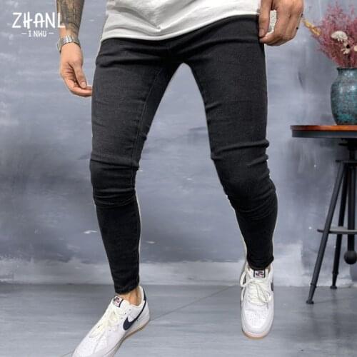 ZHANLINWU Mens Fashion Jeans
