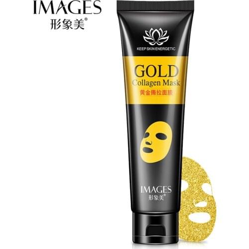 Gold Collagen Peel Off Mask Face Tear off Whitening Lifting Firming Skin Anti Wrinkle Anti Aging Facial Mask Black Head Care
