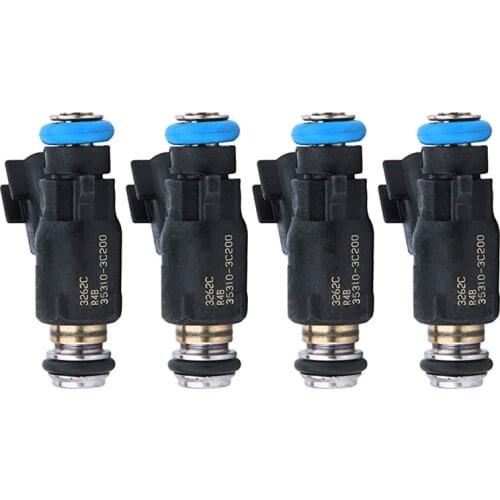 4PCS 35310-3C100 Car Fuel Injector Nozzle For Kia Sorento Borrego 3.8 V6 2007-2009 353103C100 35310 3C100