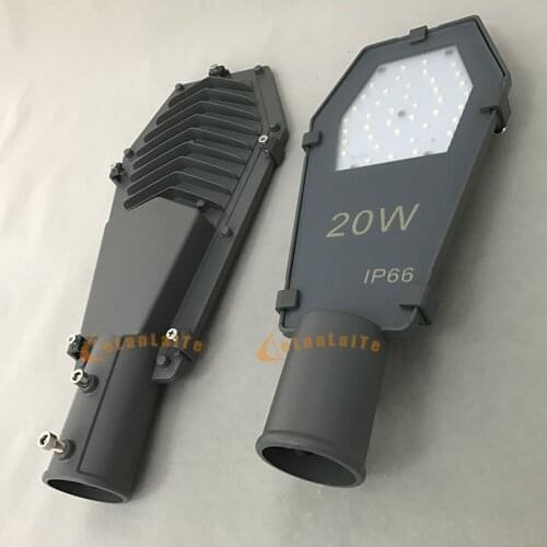 5pcs/lot 20W 30W 50W LED street light cheap led parking lot lamp fixture with AC220V AC240V AC110V voltage