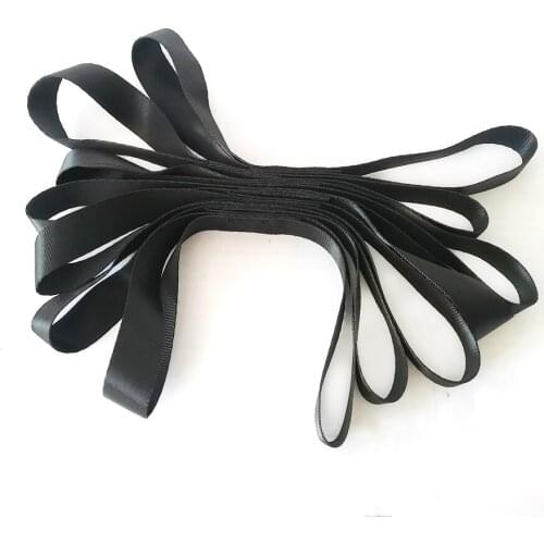 8x black nylon loop strap lashing strap lashing strap ATV motorcycle 1000KG 29.5x2.5cm