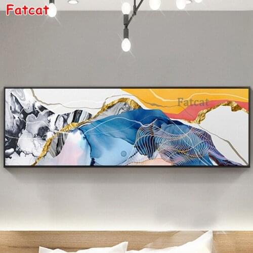 Abstract Yellow Painting,5d diy diamond painting full square drill mosaic picture of rhinestones Diamond embroidery Art PP1497