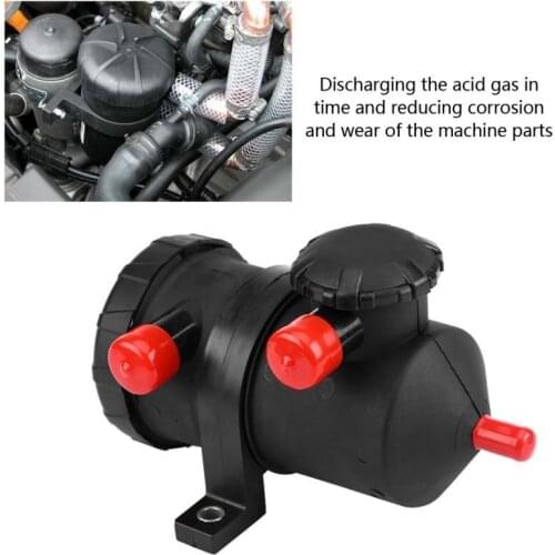 Car Auto Oil-Air Separator Oil Catch Can Stainless Filter with Stainless element for Crankcase Ventilation 3931030955 3931017950