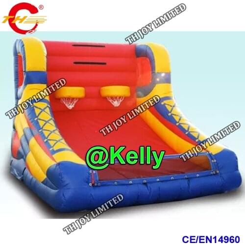 Free door shipping inflatable ball hoop shooting sport game for sale
