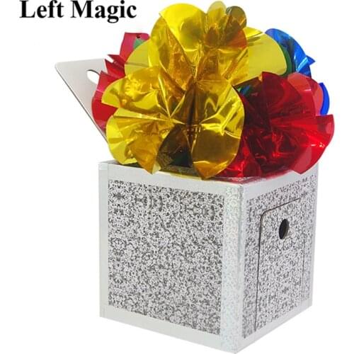 Production Box Magic Tricks Objects Appearing from Empty Box Magia Magician Stage Gimmick Props Mentalism Funny Mystery Box