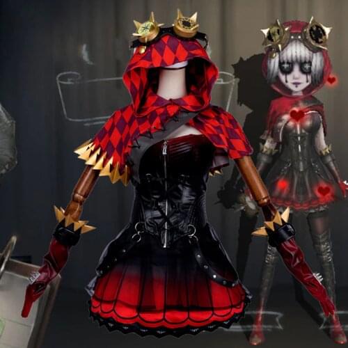 Hot Game Identity V Cosplay Costume Tracy Reznik mechanic survivors Cosplay Costume New Skin Red