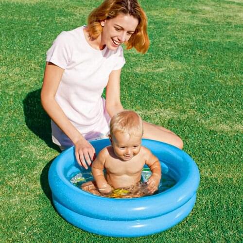 Summer inflatable swimming pool thickened inflatable PVC round childrens swimming pool for babies and toddlers