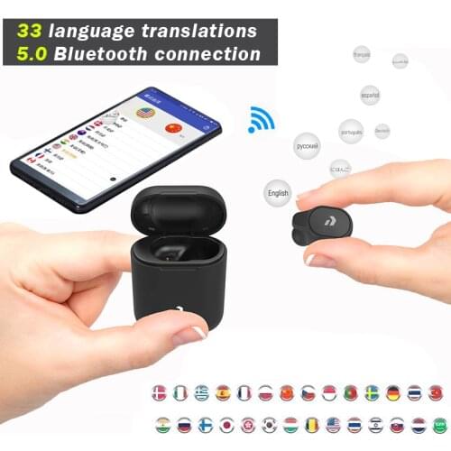 Volemer Peiko S Translation Headphones 33 Languages Voice Translator Wireless Bluetooth TWS Earphone 5.0 Translator Earphone
