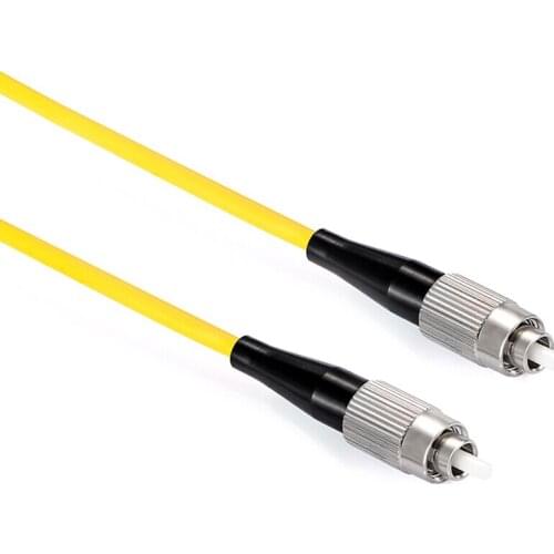 Optical Fiber Jumper Telecommunication Grade FC-FC Network Cable Single Mode Single Core 1.5m 3m 5m Transceiver