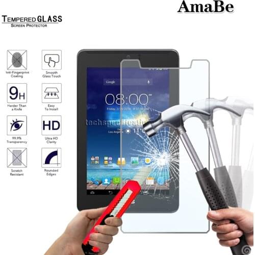 Ultra Thin Transparent Screen Protector Glass for ASUS Fonepad 7 LTE ME372CL ME7230CL 7"/7 ME371MG/7 ME372CG Tablet Guard Film
