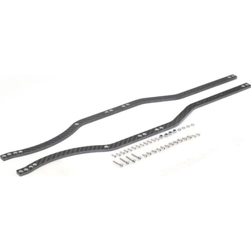 1st Generation 2nd Generation Universal Carbon Fiber Frame Beam Accessory Climbing Car Metal Beam Side Frame For Axial Scx10