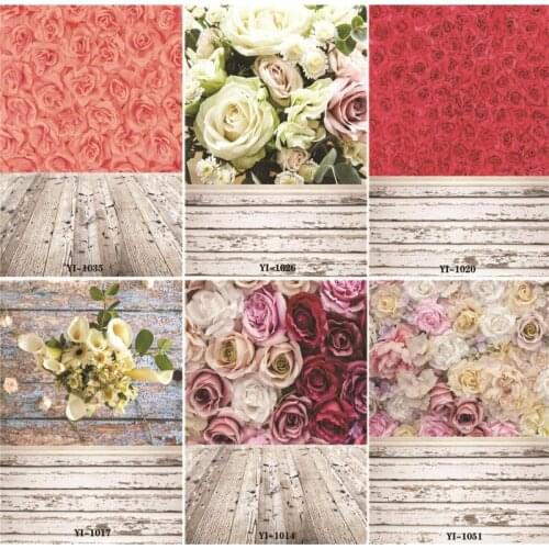 Vinyl Custom Photography Backdrops Prop Wooden Planks Photography Background YI191216-01