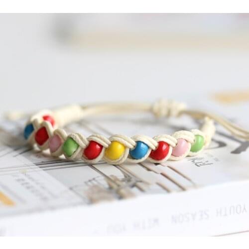 Fashion Return To The Ancients Handmade Ceramic Beads Charm Gift Womens Bracelet Fashion Jewelry Free Shipping #1012