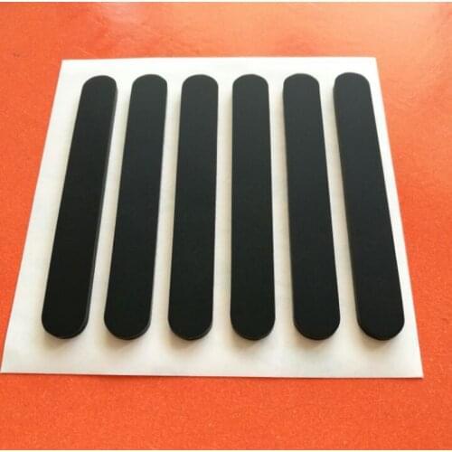3M oval self-adhesive silicon rubber anti-skid pad damping pad can play a cushioning and silencing effect with a width of 3m4mmm