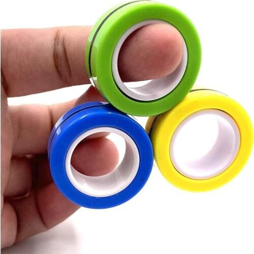 3pcs/lot High Frequency Of Carbonyl iron Powder Core Magnetic iron Core Magnetic Ferrite Ring Red Gray Size 3.1cm*3.1cm