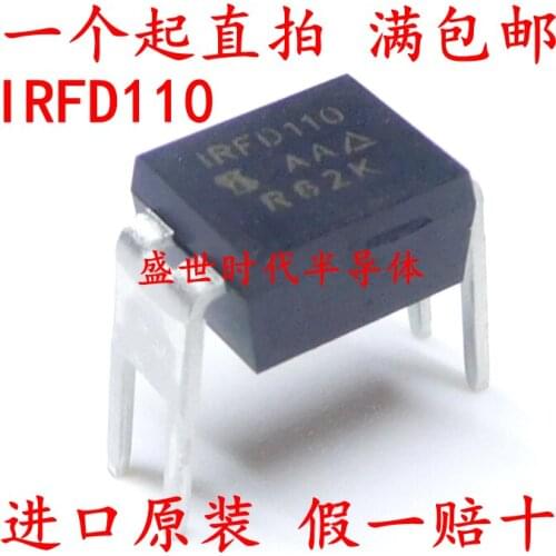 5/PCS NEW New Imported Original Irfd110 Irfd110rj45 Dip-4 1A 100V MOS Field Effect Tube