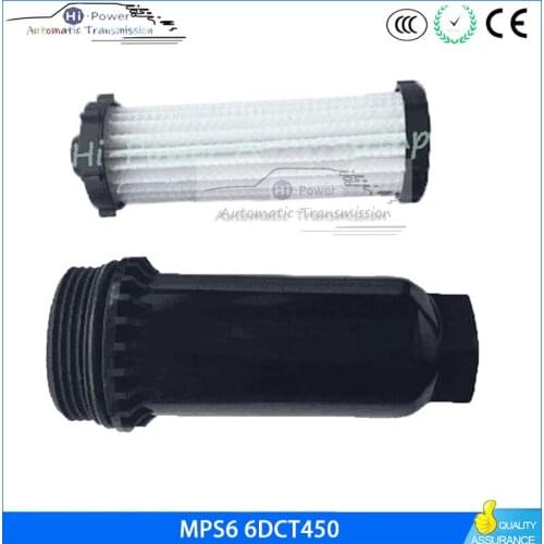 6DCT450 MPS6 New MPS6 Automatic Transmission Powershift Gearbox External Oil Filter For SEBRING DODGE AVENGER FORD VOLVO MPS6