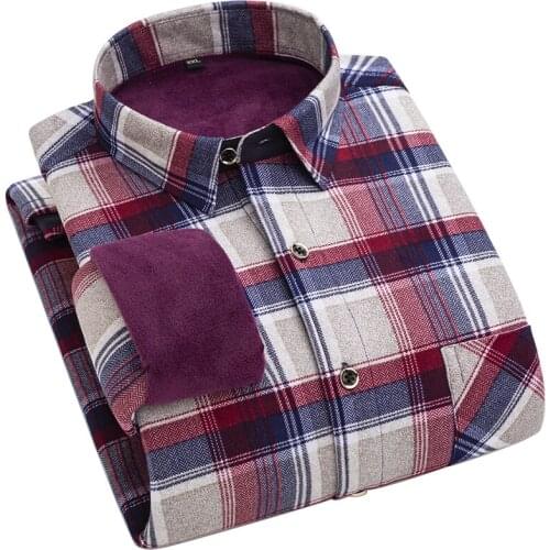 AOLIWEN Mens Flannel Shirts